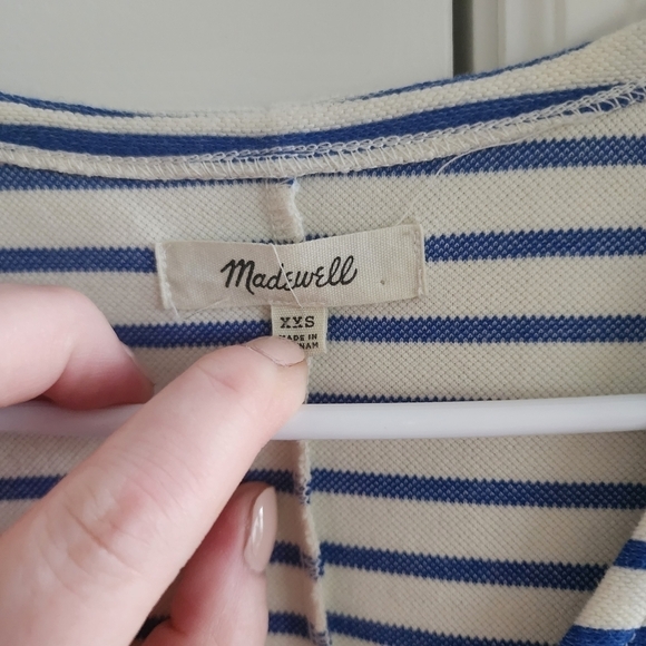 Madewell Striped Vacances Dress - Picture 6 of 7
